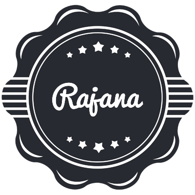 Rajana badge logo