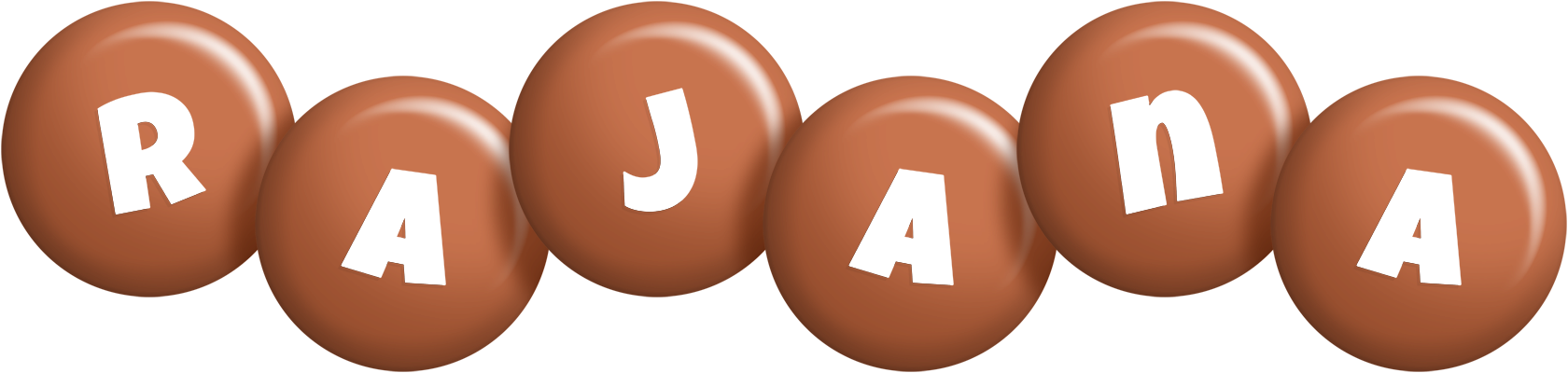 Rajana candy-brown logo