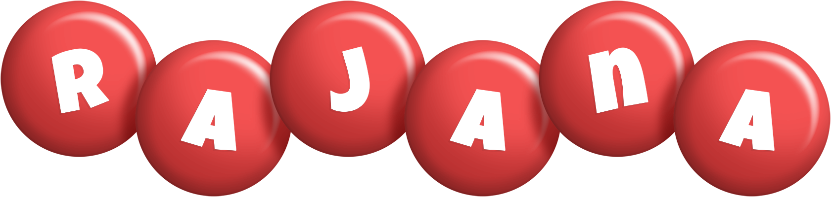 Rajana candy-red logo