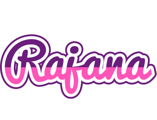 Rajana cheerful logo