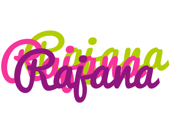 Rajana flowers logo