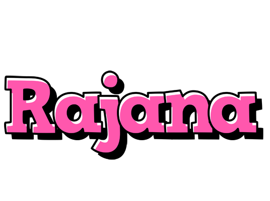 Rajana girlish logo