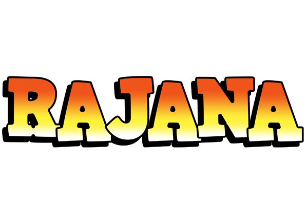 Rajana sunset logo