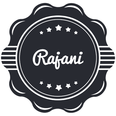 Rajani badge logo