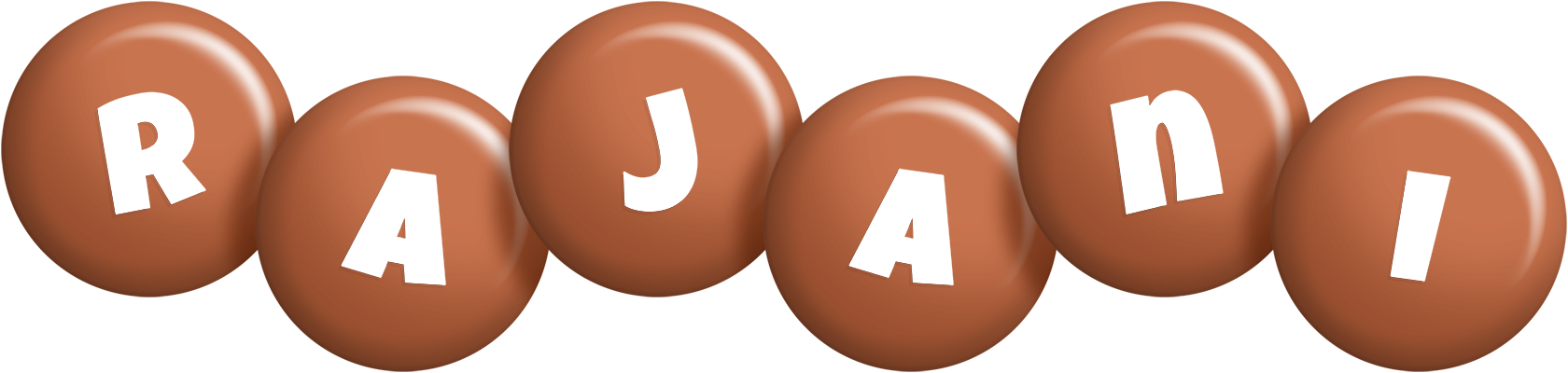 Rajani candy-brown logo