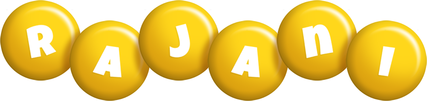 Rajani candy-yellow logo