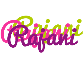 Rajani flowers logo
