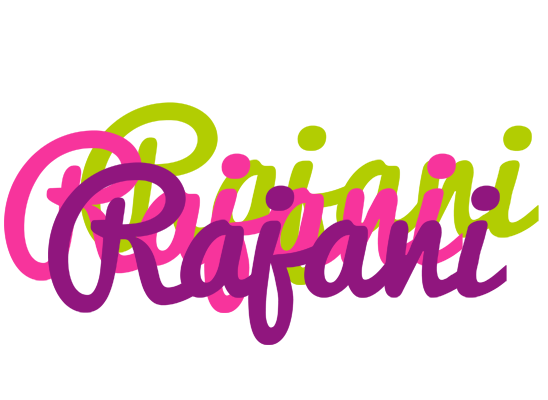 Rajani flowers logo
