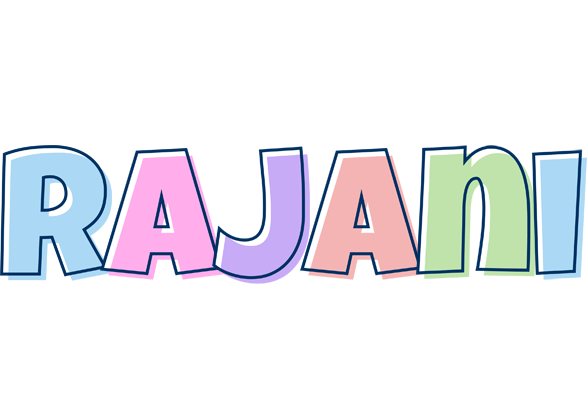 Rajani pastel logo