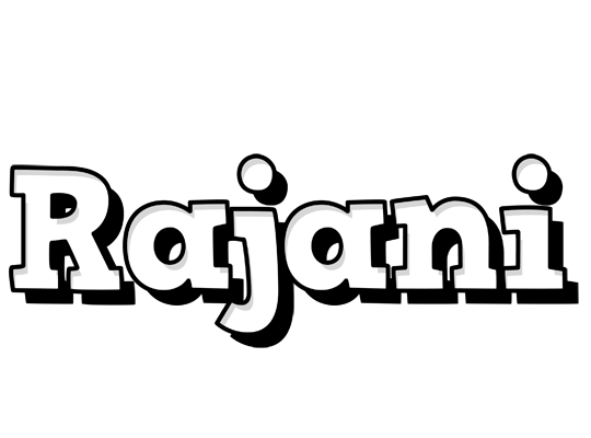 Rajani snowing logo