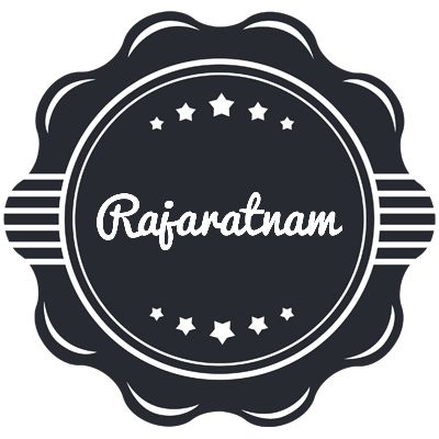 Rajaratnam badge logo