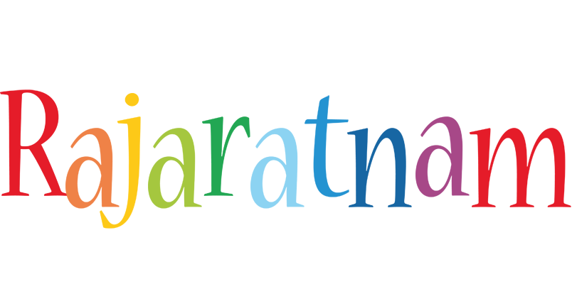 Rajaratnam birthday logo