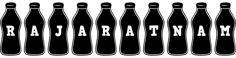 Rajaratnam bottle logo