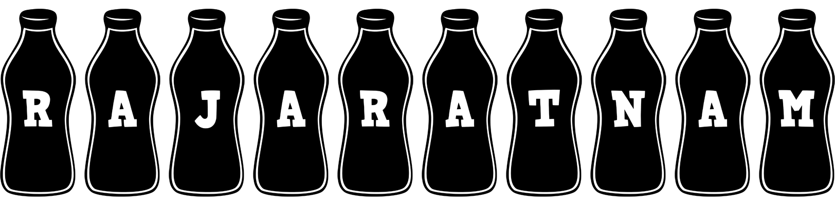 Rajaratnam bottle logo