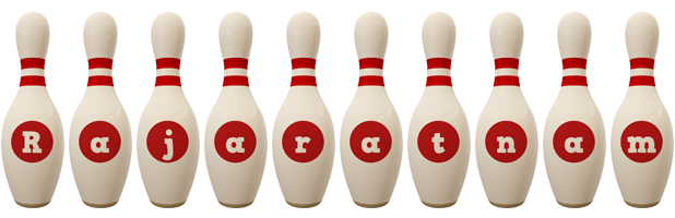 Rajaratnam bowling-pin logo