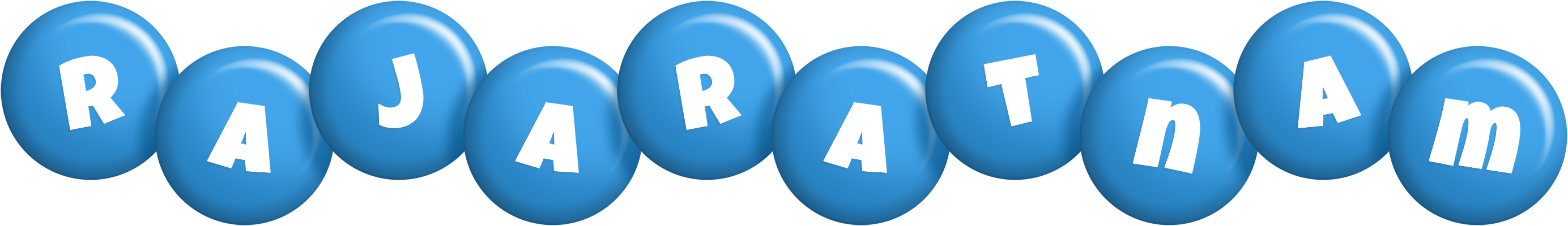 Rajaratnam candy-blue logo