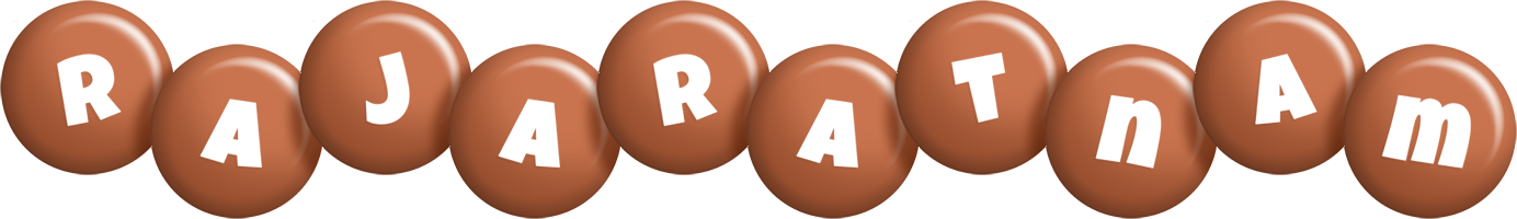 Rajaratnam candy-brown logo