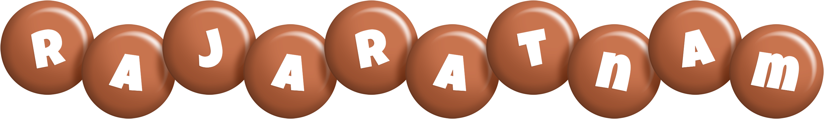 Rajaratnam candy-brown logo