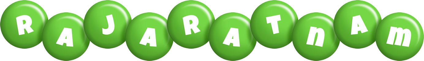 Rajaratnam candy-green logo