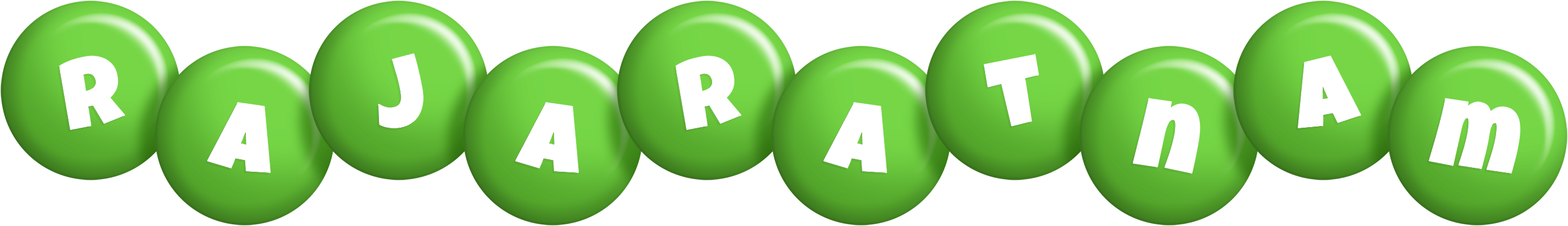 Rajaratnam candy-green logo