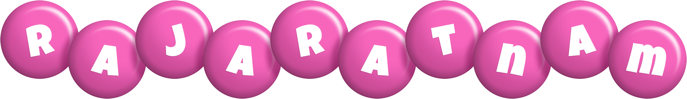 Rajaratnam candy-pink logo
