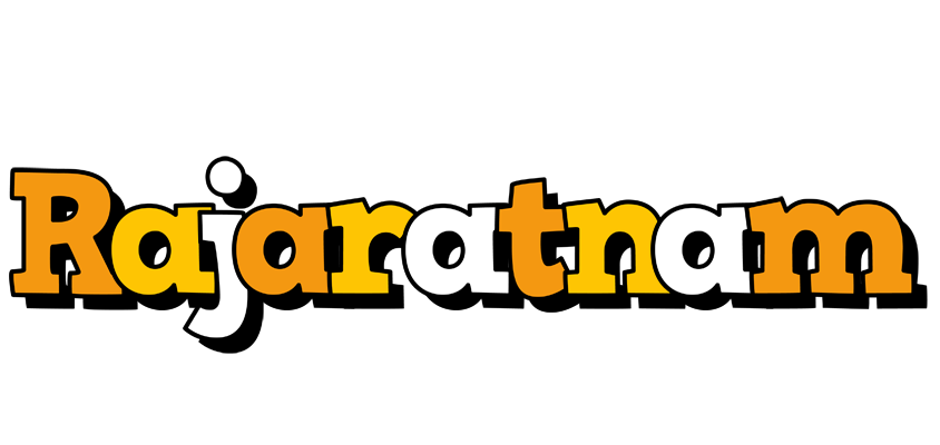 Rajaratnam cartoon logo