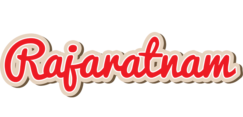 Rajaratnam chocolate logo
