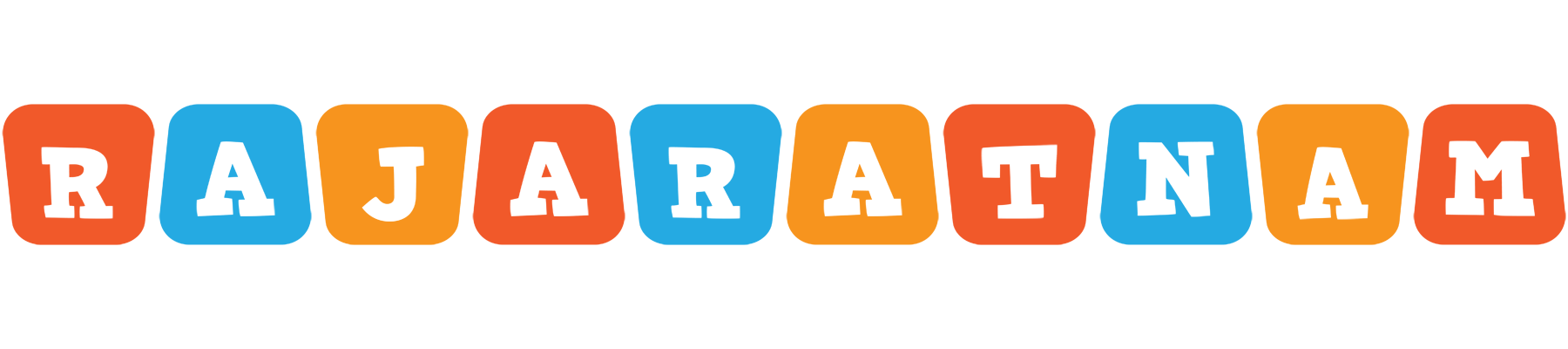 Rajaratnam comics logo