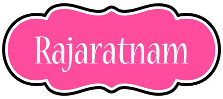 Rajaratnam invitation logo