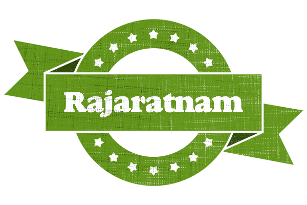 Rajaratnam natural logo