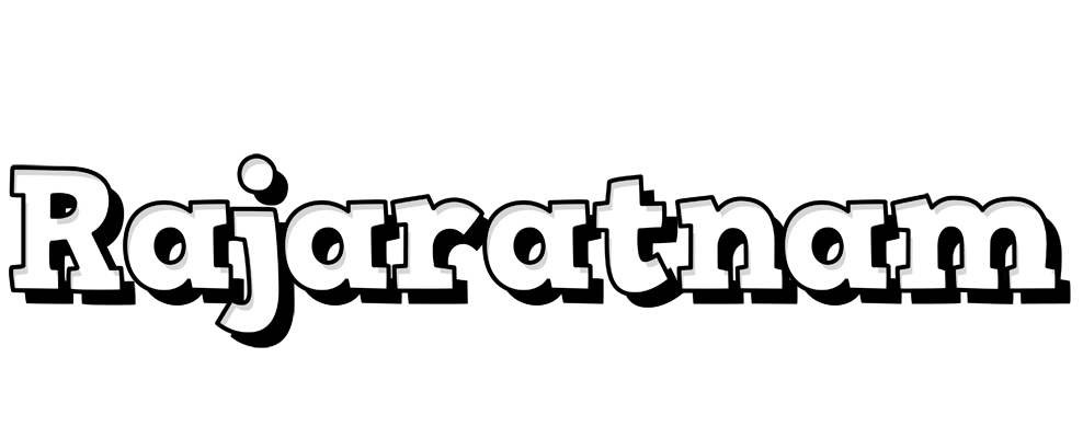 Rajaratnam snowing logo