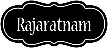 Rajaratnam welcome logo