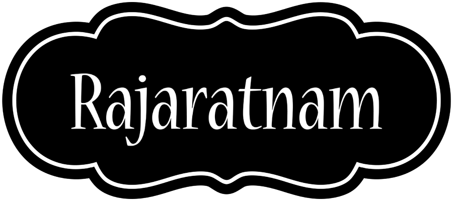 Rajaratnam welcome logo