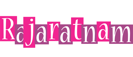 Rajaratnam whine logo