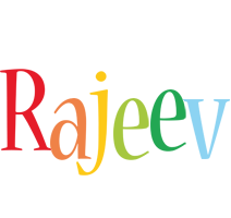Rajeev birthday logo