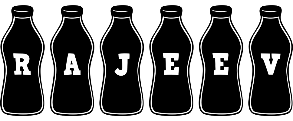 Rajeev bottle logo
