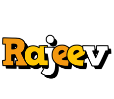 Rajeev cartoon logo
