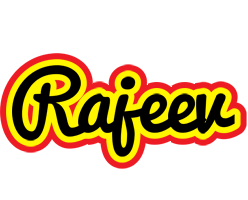 Rajeev flaming logo