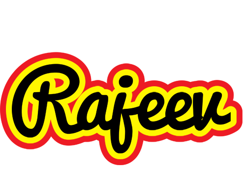 Rajeev flaming logo