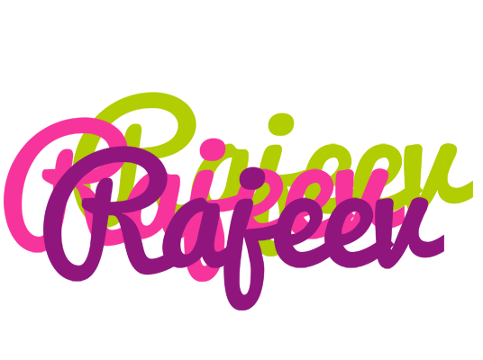 Rajeev flowers logo