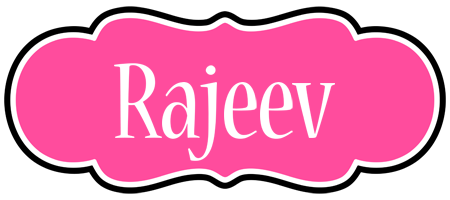 Rajeev invitation logo