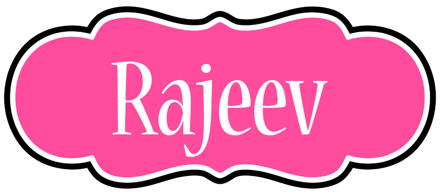 Rajeev invitation logo
