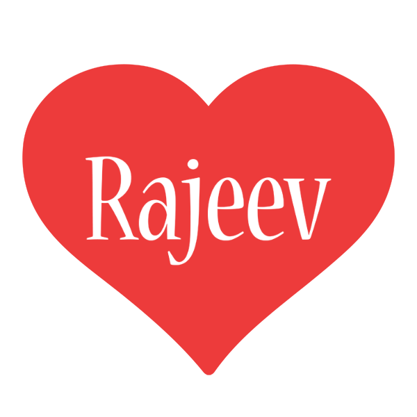 Rajeev love logo
