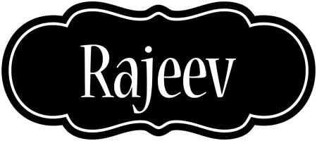 Rajeev welcome logo