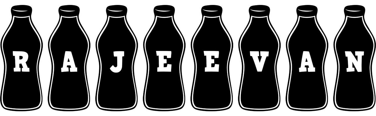 Rajeevan bottle logo