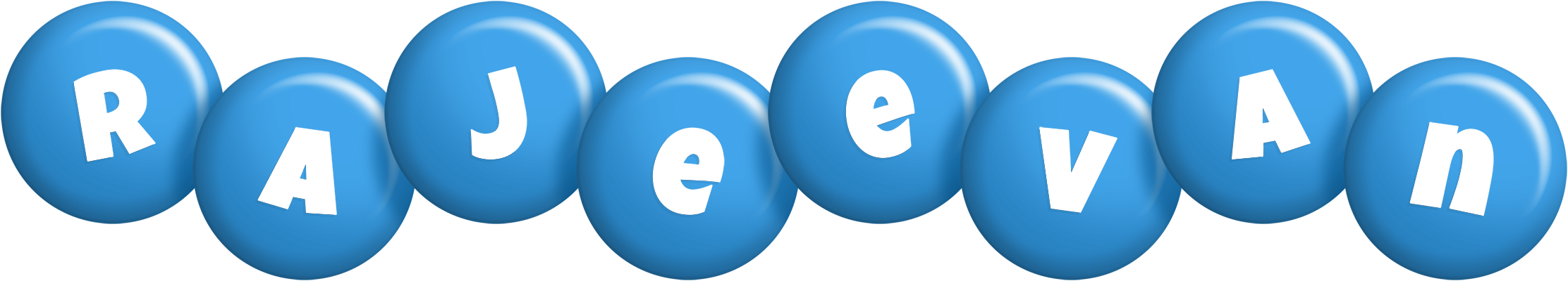 Rajeevan candy-blue logo