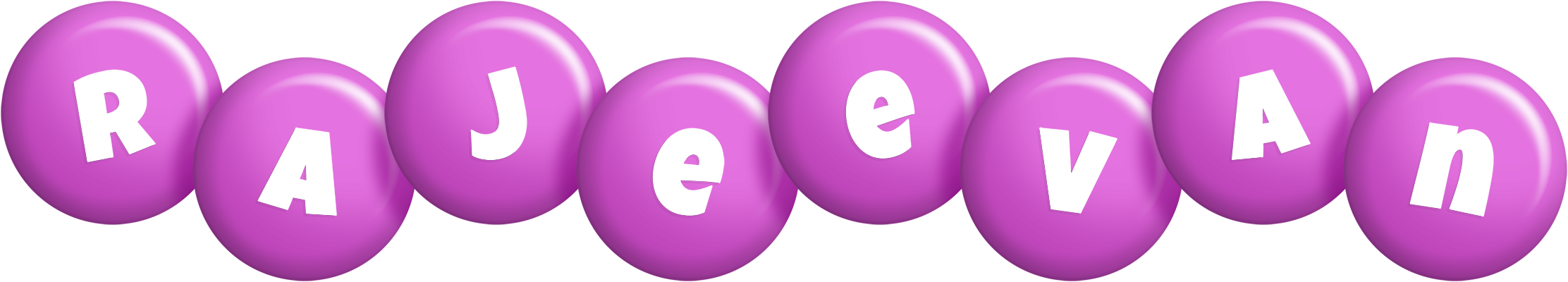 Rajeevan candy-purple logo