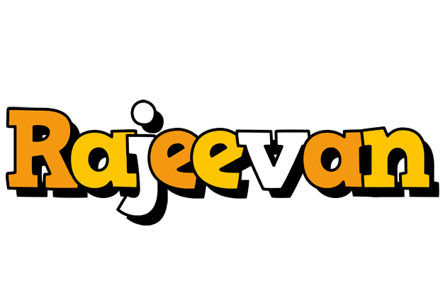 Rajeevan cartoon logo
