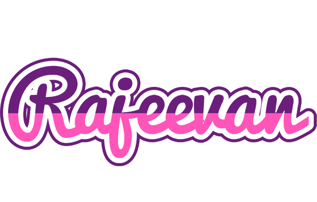 Rajeevan cheerful logo