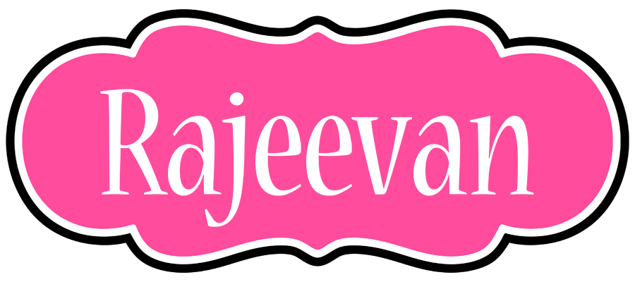 Rajeevan invitation logo